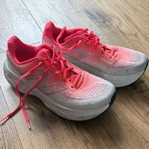 New Balance Women's Athletic Shoes in Pink and White